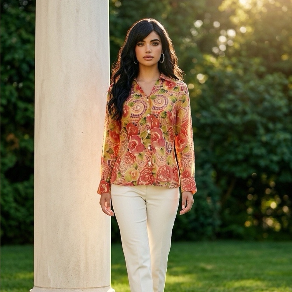 Silk Tianello Top - M